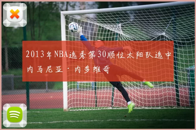 2013年NBA选秀第30顺位太阳队选中内马尼亚·内多维奇