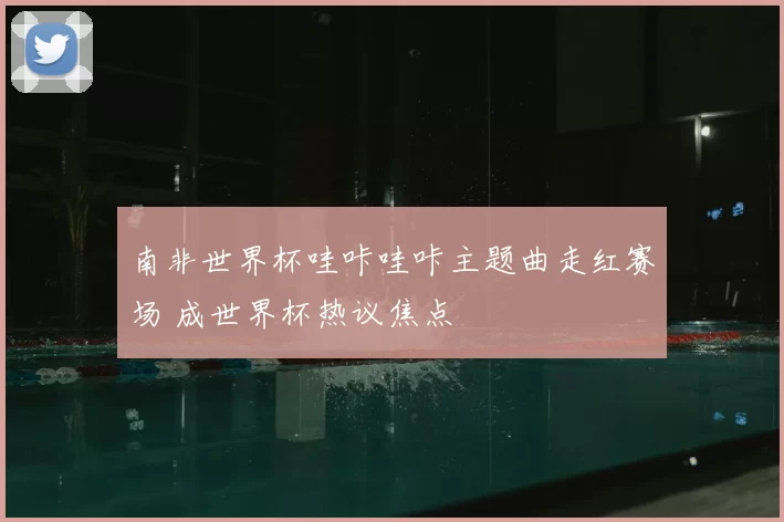 南非世界杯哇咔哇咔主题曲走红赛场 成世界杯热议焦点
