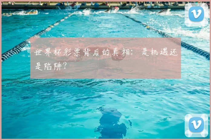 世界杯彩票背后的真相:是机遇还是陷阱?