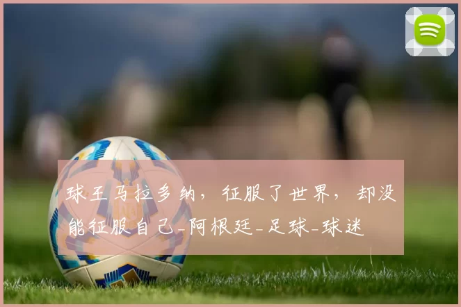 球王马拉多纳，征服了世界，却没能征服自己_阿根廷_足球_球迷